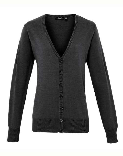 WOMEN'S BUTTON-THROUGH KNITTED CARDIGAN