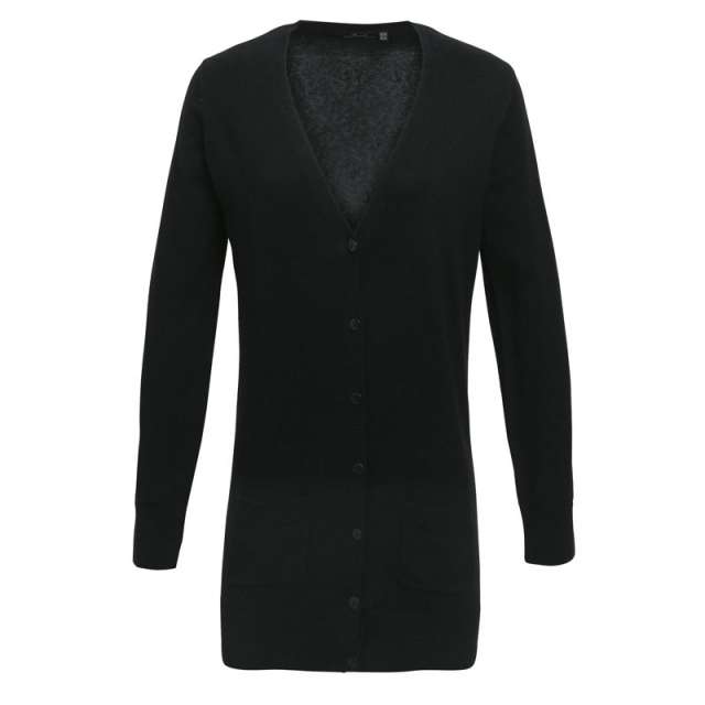 WOMEN'S LONG LENGTH KNITTED CARDIGAN