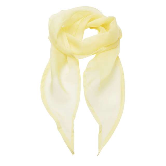 'COLOURS COLLECTION' PLAIN CHIFFON SCARF