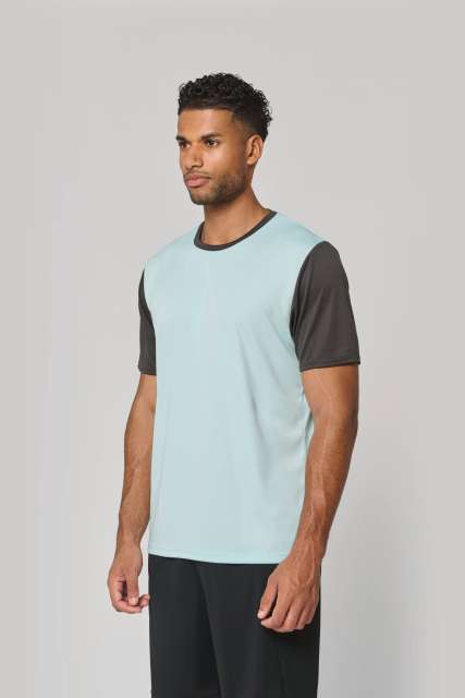 ADULTS' BICOLOUR SHORT-SLEEVED T-SHIRT