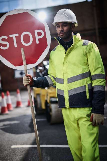 HI-VIS PRO TWO TONE INSULATED PARKA