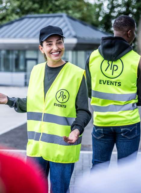 HI VIS ESSENTIAL EASY PRINT VEST