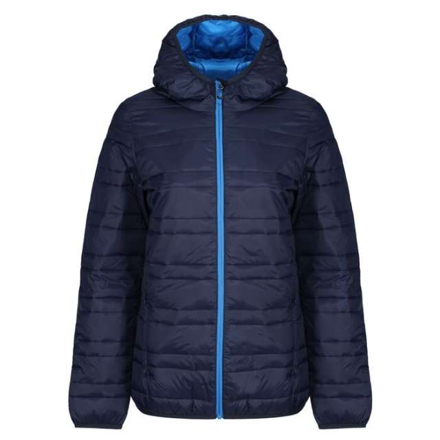 WOMENS HOODED PACKAWAY FIREDOWN JACKET