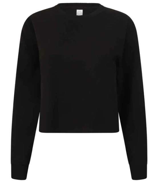 WOMEN'S CROPPED SLOUNGE SWEAT