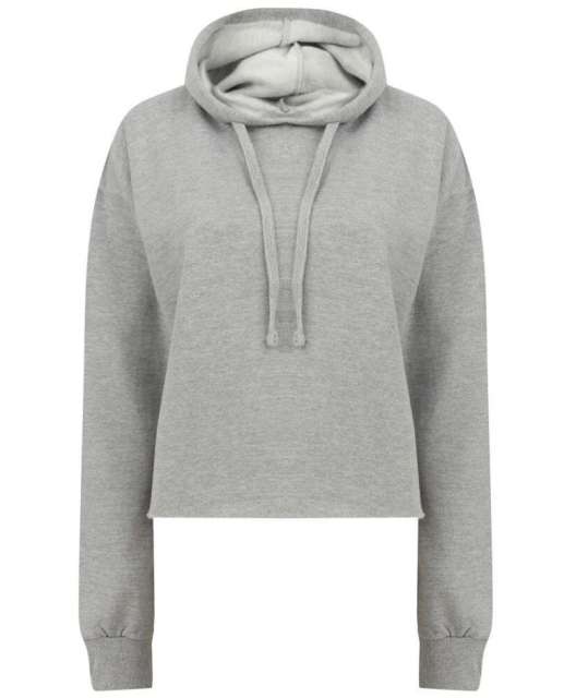 WOMEN'S CROPPED SLOUNGE HOODY