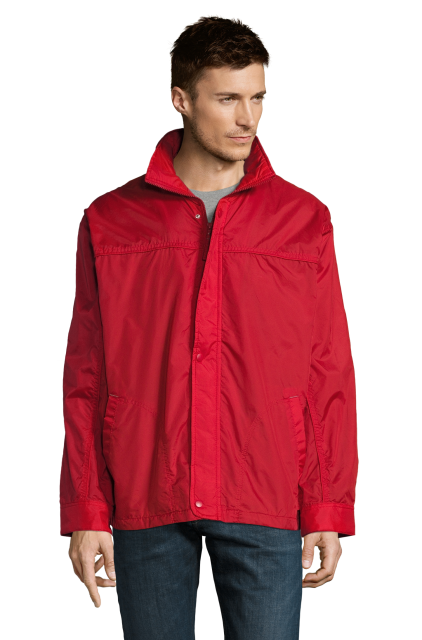 SOL'S MISTRAL - JERSEY-LINED WATER REPELLENT WINDBREAKER