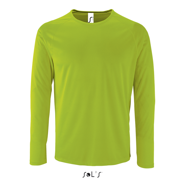 SOL'S SPORTY LSL MEN - LONG SLEEVE SPORTS T-SHIRT