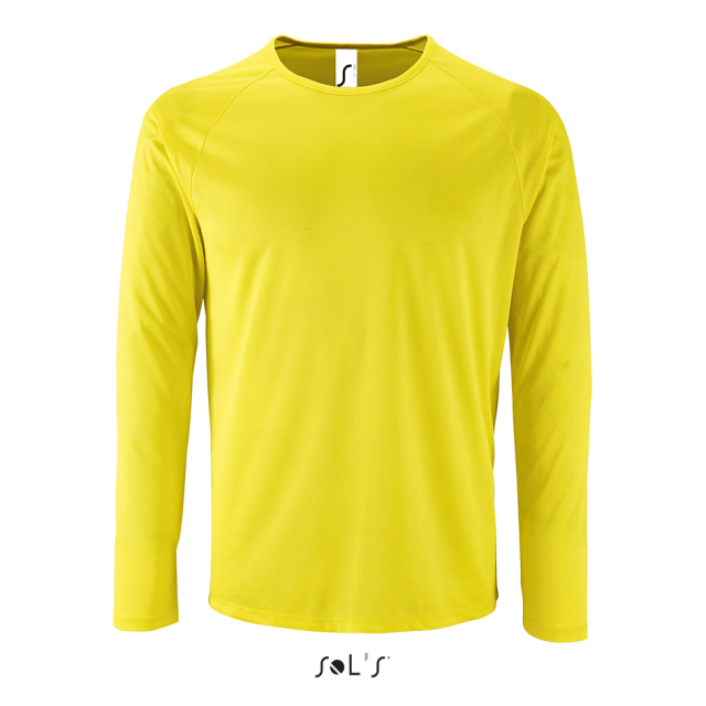 SOL'S SPORTY LSL MEN - LONG SLEEVE SPORTS T-SHIRT