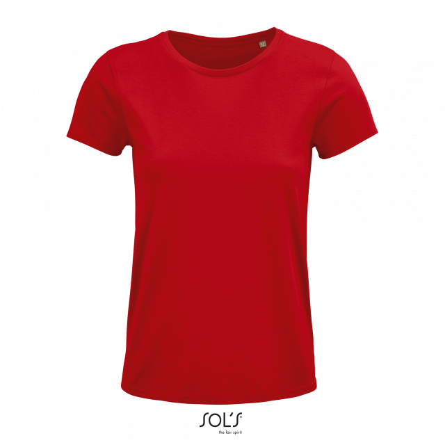 SOL'S CRUSADER WOMEN - ROUND-NECK FITTED JERSEY T-SHIRT